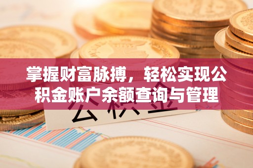 造桥掌握财富脉搏，轻松实现公积金账户余额查询与管理
